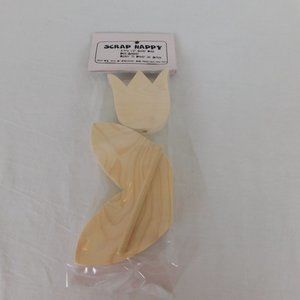 Tulip Flower Ready to Paint Stain DIY Craft Crafting Project Kit Scrap Happy New